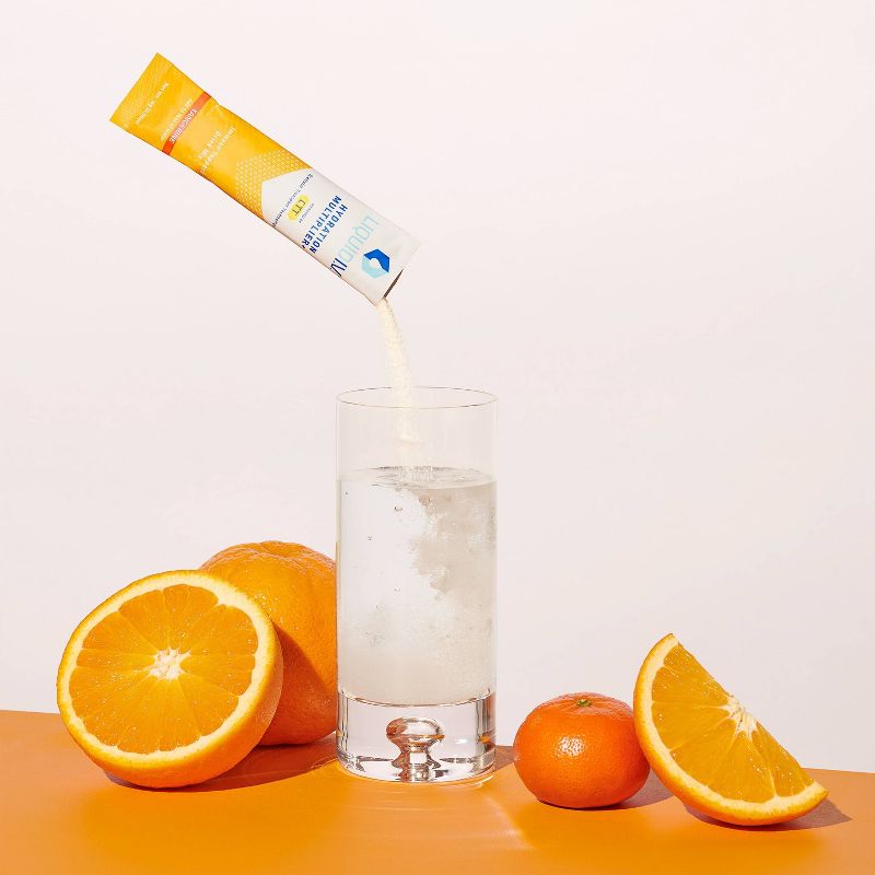 Liquid I.V. Hydration Multiplier + Immune Support Powder Energy Supplements - Tangerine - 0.56oz each/10ct, 6 of 9
