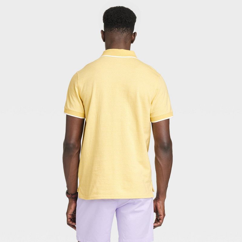 Men's Standard Fit Short Sleeve Polo Shirt - Goodfellow & Co™, 3 of 7