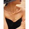 Necklace Layered Set  for Women - HTUTWOO™ 18K Gold Heart Medallion Pendant with Adjustable, for Everyday Wear&occasions - 4 of 4