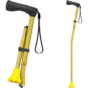 Boersma Folding Cane,Designed for Stability and Balance,Folding and Adjustable Walking Cane, Heavy Duty, Travel-Friendly and Stylish,Men & Women - 1 of 4