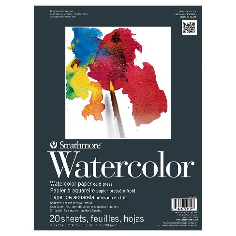 Strathmore® 9x12 Watercolor Paper Pad - 20ct : Target