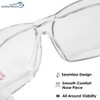 Bison Life PrimeX Safety Glasses Over Eyeglasses, Anti Fog & Anti Scratch Eye Protection - 1pk - 4 of 4