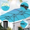 Sonkuki 13 x 7.2Ft Double-Sided Patio Umbrella with Large Canopy Outdoor Table Umbrella for Garden, deck and pool - 4 of 4