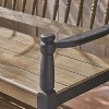 Classic Wooden Bench with storage space-Christopher Knight Home - 4 of 4