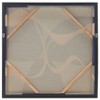 In Motion - 28" X 28" - Blue/Ivory - Framed Wall Art - WLA3014 - Safavieh - 4 of 4