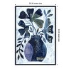 Amanti Art Indigo Blue Still Life No 2 by Susan Black Framed Canvas Wall Art - 4 of 4