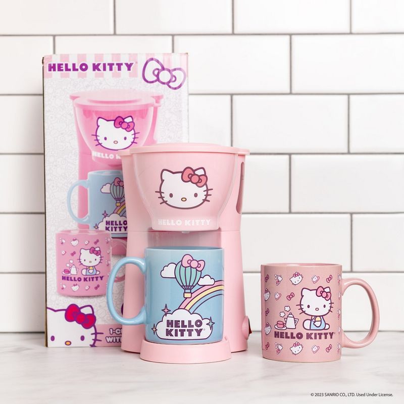 Uncanny Brands Hello Kitty Coffee Maker 3pc Set, 5 of 6