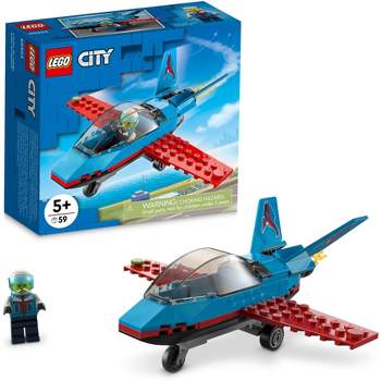 LEGO City Great Vehicles Stunt Plane Toy Building Set 60323