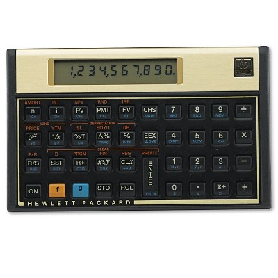 HP 12C Financial Calculator 10-Digit LCD
