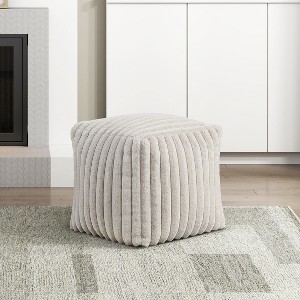 CAVINAS Bean Bag Chair Non-Slip Floor Chair Upholstery Comfy Lazy Chair for Living Room, Bedroom - 1 of 4