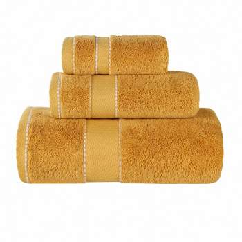 Cotton Heavyweight Ultra-Plush Luxury 3 Piece Towel Set by Blue Nile Mills