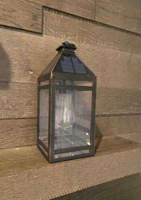 Techko Solar Portable Hanging Lantern w/ Hanger - Flame or Still Light