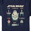 Men's Star Wars: A New Hope Starfighters and Starships Chart T-Shirt - 2 of 4