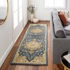 Hauteloom Broomfield 1145 Hand Tufted Blue Wool Rug - 2 of 4