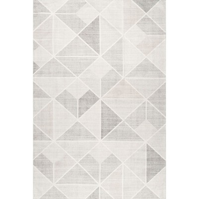 Nuloom Marielle Diamond Tiles Pet Friendly Machine Washable Area Rug