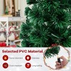 Resenkos 5-Ft Pre-Lit Artificial Christmas Tree with Included Star Tree Topper - Green - 2 of 4