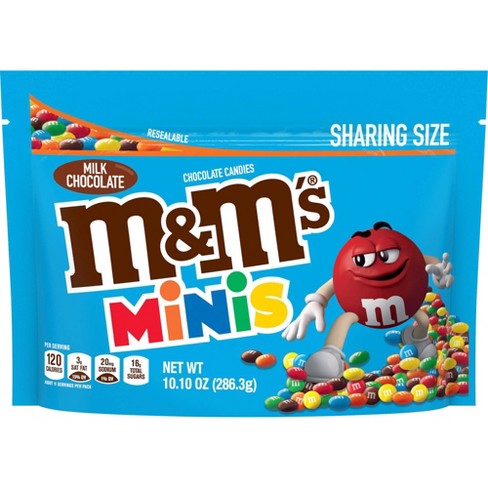 M M S Milk Chocolate Minis 10 1 Sharing Size Target