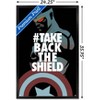 Trends International Marvel Comics - Falcon - Take Back the Shield Framed Wall Poster Prints - 3 of 4