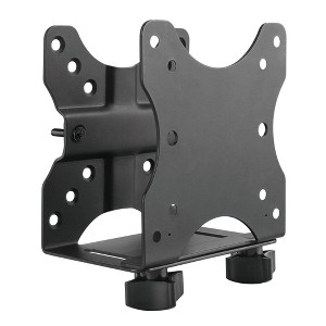 Mount-It! Mini Computer Mount | Thin Client Mount Bracket | Easily Mount Mini PC's or Mac Mini's Under a Desk, Behind a Monitor or Attach to Poles - 1 of 4