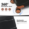 SKONYON 3-Piece Hardshell Luggage Set with TSA Lock, YKK Zippers, PC+ABS Construction and Spinner Wheels - 4 of 4