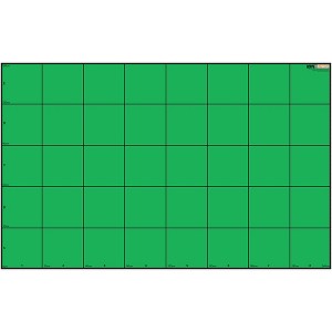 Geyer Instructional Wonder League Robotics Competition Green Screen Mat, 150cm x 240cm with 30cm Grid - 1 of 3