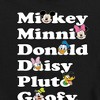 Boys' - Disney - Mickey Friends Character List Short Sleeve Graphic T-Shirt - image 2 of 4