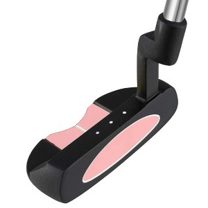 Ultimate 30 Inch Junior Mallet Putter for Kids with Stainless Steel Shaft and Headcover Blue/Pink - 1 of 4