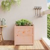 vidaXL Garden Planter 23.6"x23.6"x23.6" Solid Wood Douglas - 3 of 4