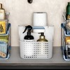2 Compartment Large Soft Grip Tote Under Sink Bathroom Storage - madesmart - 4 of 4