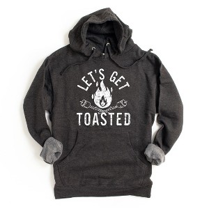 Simply Sage Market Women's Graphic Hoodie Let's Get Toasted - 1 of 3