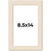 PosterPalooza | 8.5x14 Wide Barnwood Picture Frame, UV Acrylic, 6 Finishes - Grey, Brown, White, and Black - 2 of 4