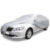 Unique Bargains Car Cover Waterproof Outdoor Sun Rain Resistant Protection for Chevrolet Cruze 14.6 x 5.9 x 4.7ft Silver Tone 1 Pc - image 2 of 4