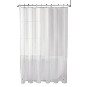 Kate Aurora Hotel Collection Heavy Duty Odor Free Mold & Mildew Resistant Tub Length PEVA Vinyl Shower Liner - 72 in. W x 78 in. L - 1 of 4