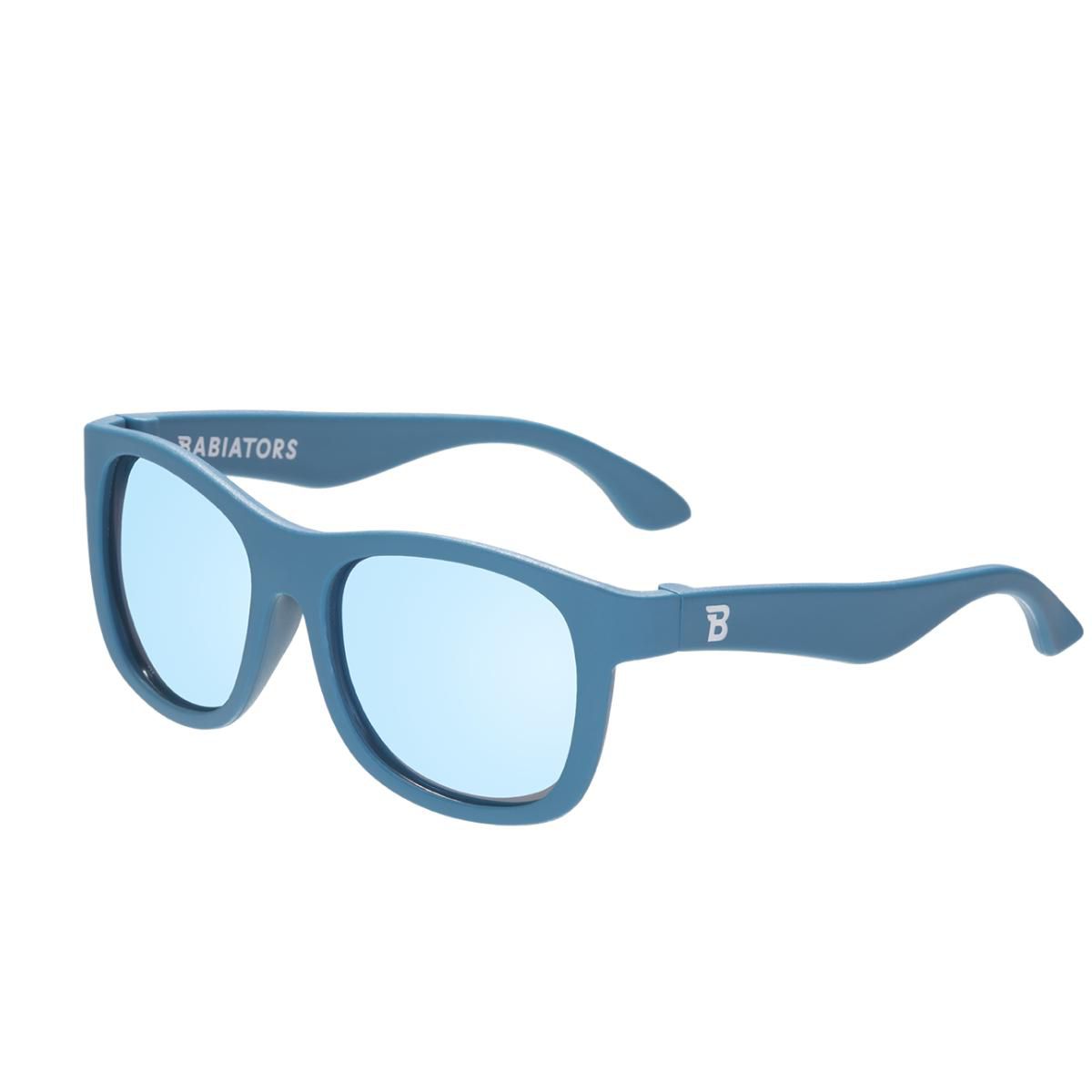 Babiators Midnight Blue Polarized Navigator with Light Blue Mirrored Lens