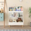 PDTEND Toy Storage Organizer, Kids Bookshelf and Toy Storage with Legs, Multifunctional Storage Organizer - 4 of 4