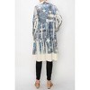 Women's Oversized Jacket With Lace - Origami - 3 of 4