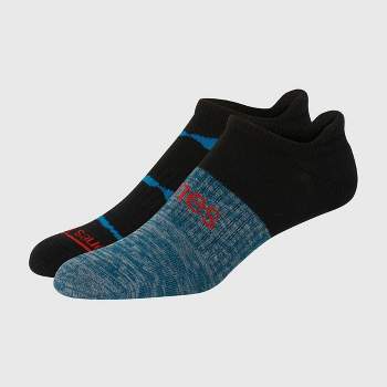 Hanes Premium Men's Performance Filament Heel Shield Low Cut Socks
