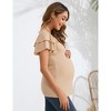 Maternity Tops Women's Flying Stylish T Shirt - 4 of 4