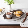 Stoneware Honey Pot with Wood Lid & Dipper Cream/Brown - Hearth & Hand™ with Magnolia - image 3 of 3