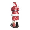 Transpac Resin 14.75 in. Multicolor Christmas Santa With List Decor - 3 of 4