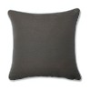 Stunning Starfish Throw Pillow Gray - Pillow Perfect: Embroidered, UV Protected, Indoor & Outdoor Use - 2 of 3