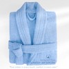 American Soft Linen, 100% Cotton Turkish Robes for Men, 1 Piece Soft Lightweight Adult Men's Bathrobes - 2 of 4