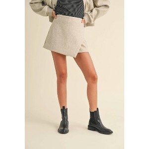 Women's Soft Casual Skort - MIOU MUSE - 1 of 4