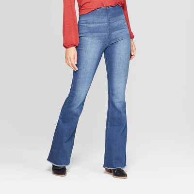 women's levi's pull up jeans