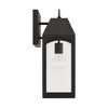 Capital Lighting Burton 1 - Light Wall Light in  Black - 4 of 4