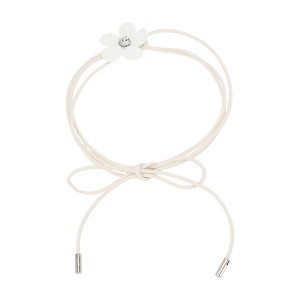 Unique Bargains Christmas Simple Flower Long Thin Leather Cord Pattern Adjustable Waist Belt 1 Pc - 1 of 4