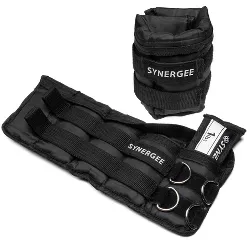 Synergee Adjustable Ankle/Wrist Weights - 10lb