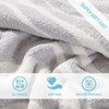 Tommy Bahama Jungle Zebra - Grey Throw Blanket - 3 of 4