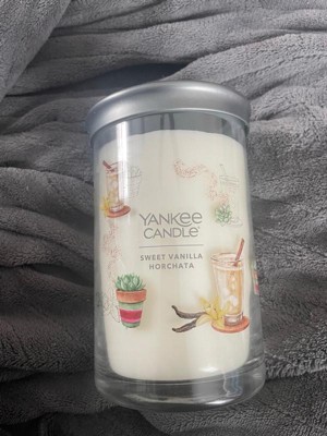 20oz Large Signature Under The Desert Sun Sweet Vanilla Horchata Tumbler -  Yankee Candle : Target