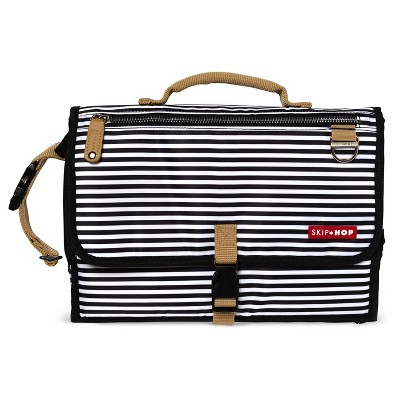 skip hop striped changing bag